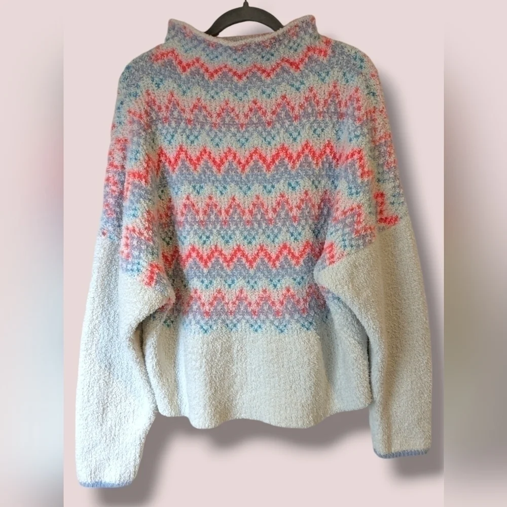 Anthropologie white colorful